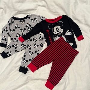 Mickey Mouse pajamas size 12M